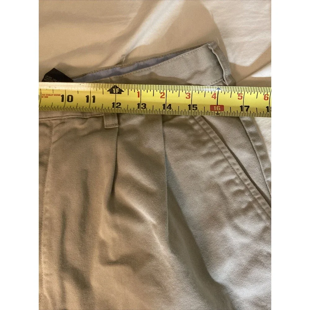 Tommy Hilfiger Golf Pleated Classic Chino Shorts, Size 34